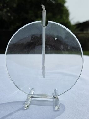 Vintage Glass Oil Lamp